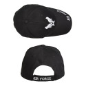 Casquette Baseball Air Force - Casquette Air Force Noire Quaerius