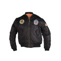 Blouson Enfant MA1 Avec Badges - Veste Enfant Aviateur Quaerius