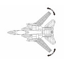 Avion de Combat Militaire Jet Fighter F-14 M38-B0755 Sluban - Jouet militaire Quaerius