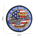 Patch Tissu P-47 Thunderbolt 101 Incorporated - Accueil sur Quaerius.com - Vêtements militaire et Equipements de Sécu