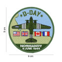 Patch Tissu D-Day C-47 101 Incorporated - patch sur Quaerius.com