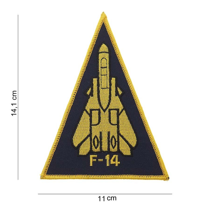 Patch Tissu F-14 Jaune 101 Incorporated - Accueil sur Quaerius.com - Vêtements militaire et Equipements de Sécurité 