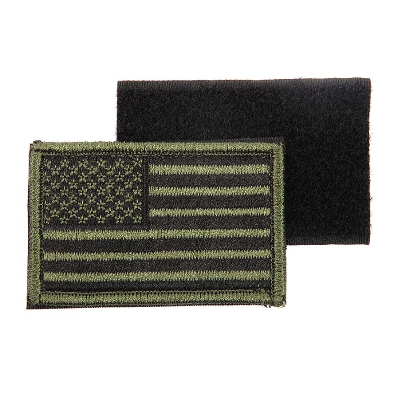 Patch Tissu Drapeau Américain Basse Visibilité Velcro 101 Incorporated - Accueil sur Quaerius.com - Vêtements militai