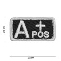 Patch Tissu Groupe Sanguin A + Positif Noir 101 Incorporated - Accueil sur Quaerius.com - Vêtements militaire et Equi