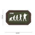 Patch 3D PVC Airsoft Evolution Vert et Marron 101 Incorporated - Accueil sur Quaerius.com - Vêtements militaire et Eq