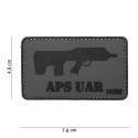 Patch 3D PVC Gun APS UAR 101 Incorporated - Accueil sur Quaerius.com - Vêtements militaire et Equipements de Sécurité