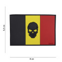 Patch 3D PVC Drapeau Belgique Skull 101 Incorporated - Accueil sur Quaerius.com - Vêtements militaire et Equipements 