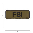 Patch 3D PVC FBI Vert et Noir 101 Incorporated - Accueil sur Quaerius.com - Vêtements militaire et Equipements de Séc