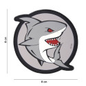 Patch 3D PVC Requin Gris et Rouge 101 Incorporated - Accueil sur Quaerius.com - Vêtements militaire et Equipements de