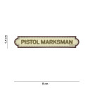 Patch 3D PVC Pistol Marksman Tab Sable 101 Incorporated - Accueil sur Quaerius.com - Vêtements militaire et Equipemen