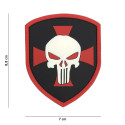 Patch 3D PVC Shield Punisher Croix Rouge 101 Incorporated - Accueil sur Quaerius.com - Vêtements militaire et Equipem