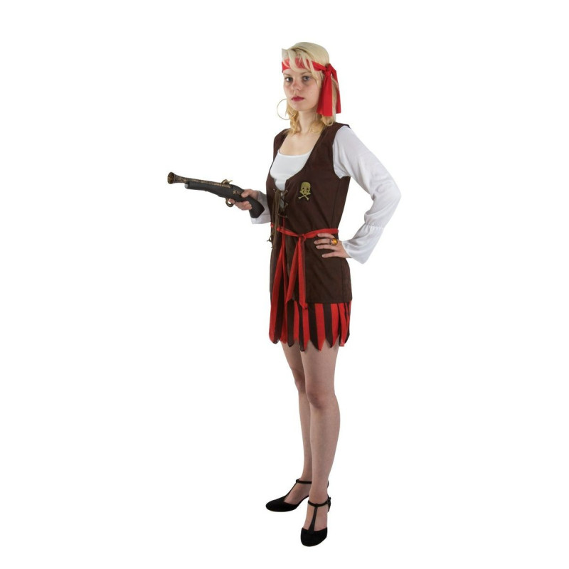 Déguisement Pirate Femme Sexy Rouge - Costume Pirate Femme The Duck