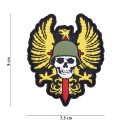 Patch 3D PVC Skull Espagne 101 Incorporated - Patches Quaerius