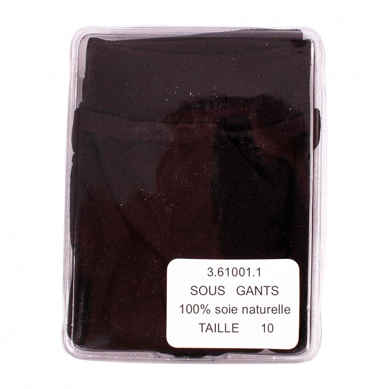 Sous-gants en soie