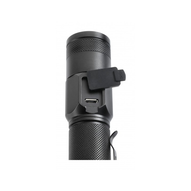 Lampe Tactique Rechargeable USB Cityguard - Equipements militaire sécurité Cityguard