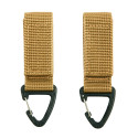 Mousquetons Molle Simple Boucle - Lot De 2 101 Incorporated - Mousquetons sur Quaerius.com - Vêtements militaire et Equip