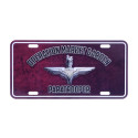 Plaque Immatriculation Operation Market Garden Paratrooper Fosco Industries - Plaques Metal Deco sur Quaerius.com - Vêtements mi