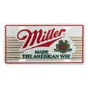 Plaque Immatriculation US Miller Van Os Imports - Plaques Metal Deco sur Quaerius.com - Vêtements militaire et Equipements de 