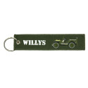 Porte Clé Identification Jeep Willys Fostex - Porte Clé sur Quaerius.com - Vêtements militaire et Equipements