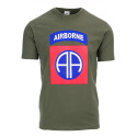 T-Shirt 82nd Airborne Big Logo Fostex - T-shirts sur Quaerius.com - Vêtements militaire et Equipements de Sé