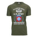 T-Shirt US Army Paratrooper 82nd Fostex - T-shirts sur Quaerius.com - Vêtements militaire et Equipements de 