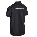 Polo Gendarmerie Cooldry Homme Noir DCA France - Polos sur Quaerius.com - Vêtements militaire et Equipements 