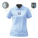 Polo Gendarmerie Cooldry Femme Bleu DCA France - Polos sur Quaerius.com - Vêtements militaire et Equipements 