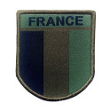 Ecusson France basse visibilité brodé sur tissu A10 Equipment - Patches sur Quaerius.com - Vêtements militaire et 