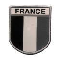 Ecusson France gris brodé sur tissu A10 Equipment - Patches sur Quaerius.com - Vêtements militaire et Equipements 