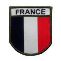 Ecusson France haute visibilité brodé sur tissu A10 Equipment - Patches sur Quaerius.com - Vêtements militaire et 