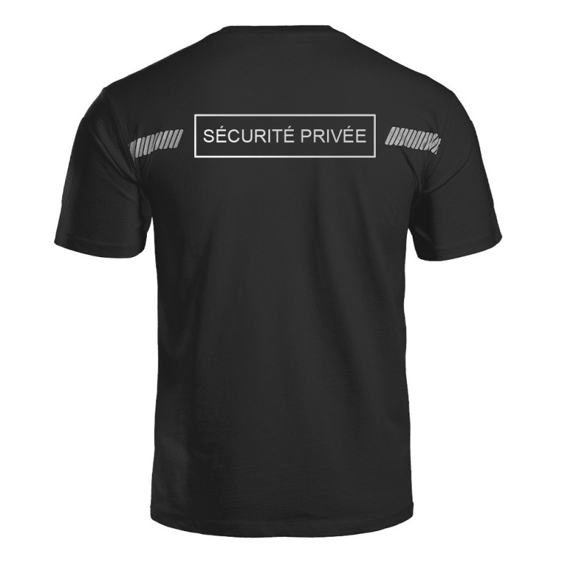 T-shirt Sécu-One Sécurité Privée 2024 Noir A10 Equipment