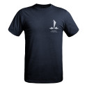 T-shirt Strong logos Marine Nationale bleu marine A10 Equipment