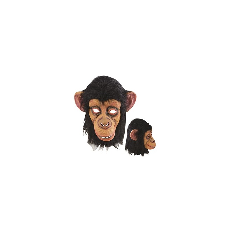 Masque déguisement Singe chimpanzé, incarnez le singe le plus drôle !
