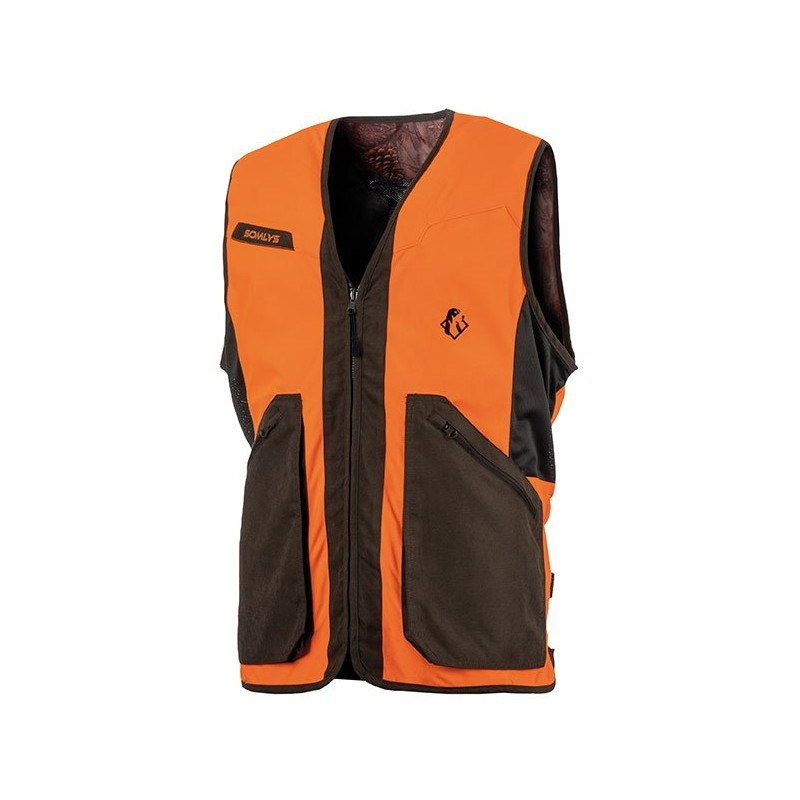 Gilet de chasse réversible classy somlys pas cher